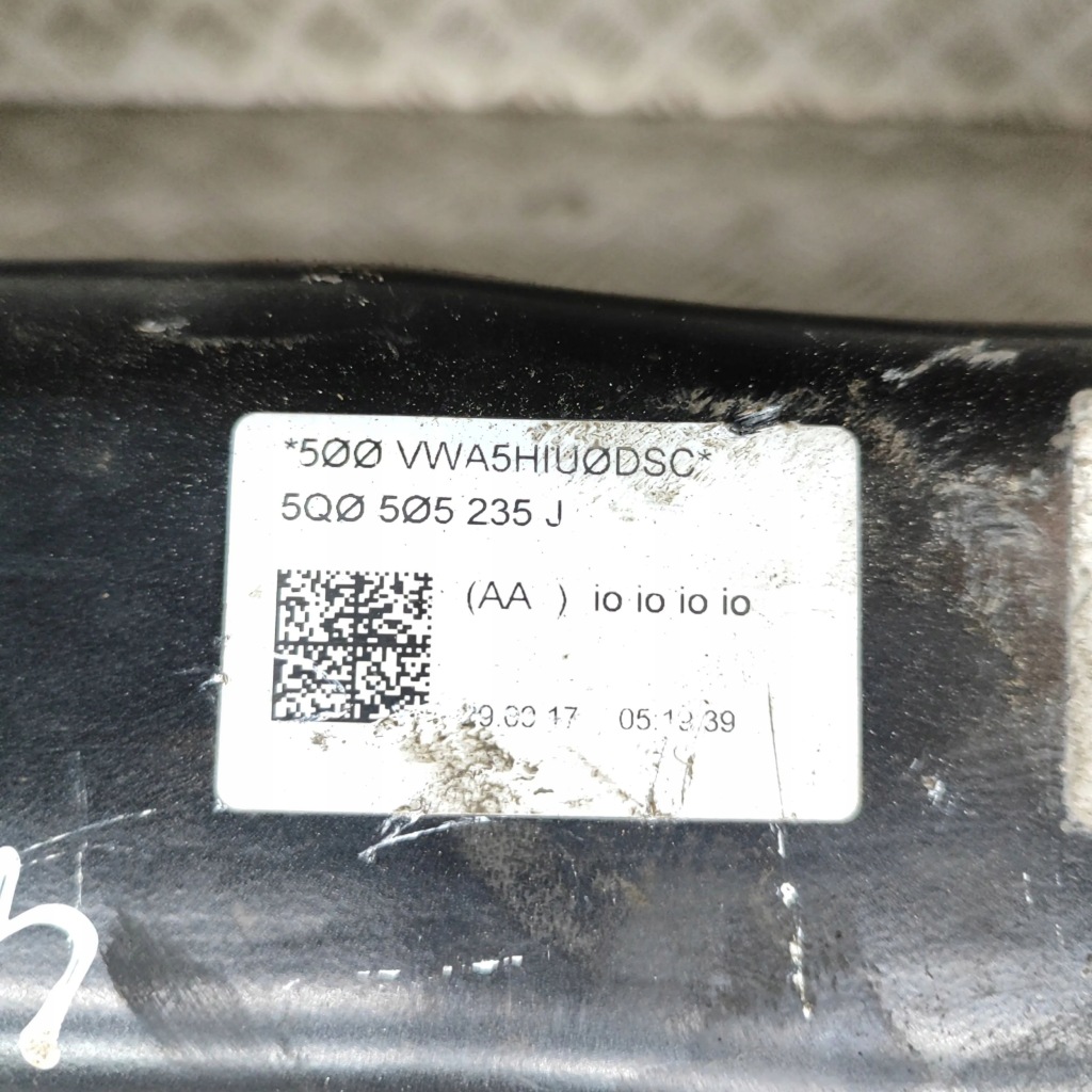 фото №7, Skoda superb b8 3v 2018 рама вспомогательная задняя