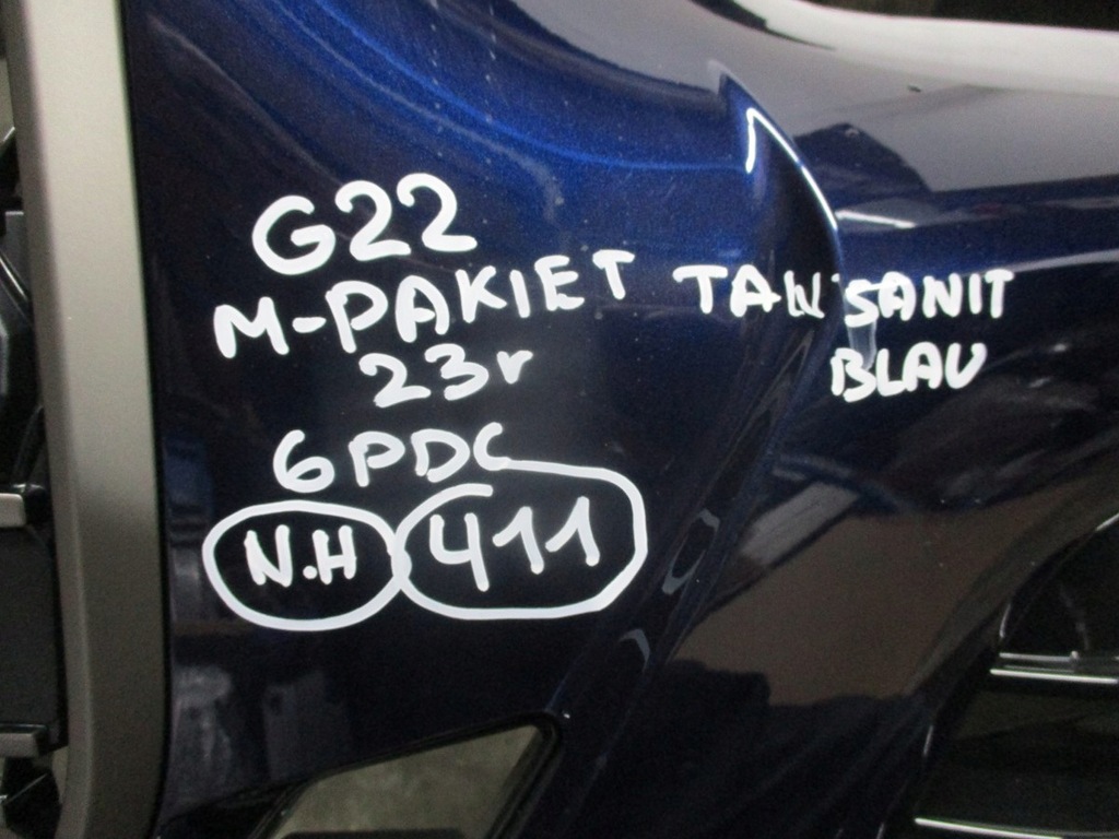 фото №13, Бампер bmw 4 g22 m-pakiet 23r 6 pdc передний перед