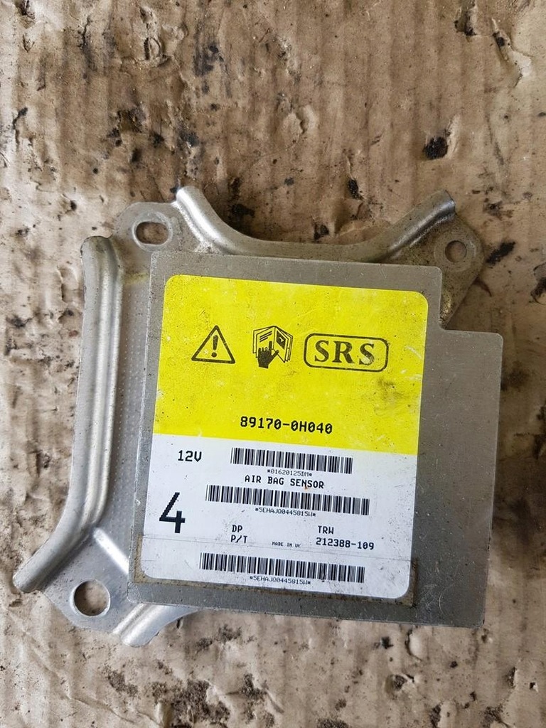 фото №1, Датчик модуль подушка безпеки citoren c1 89170-0h040