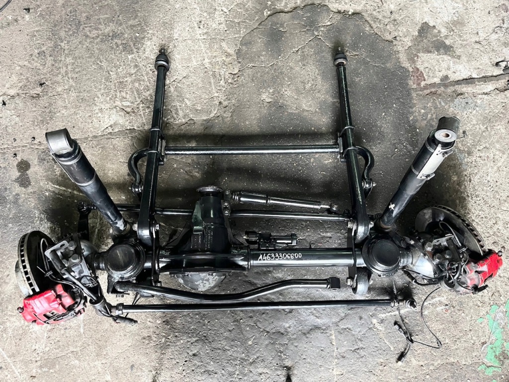 фото №1, Idealne підвіска перед передні міст диференціал mercedes g g500 w463 1