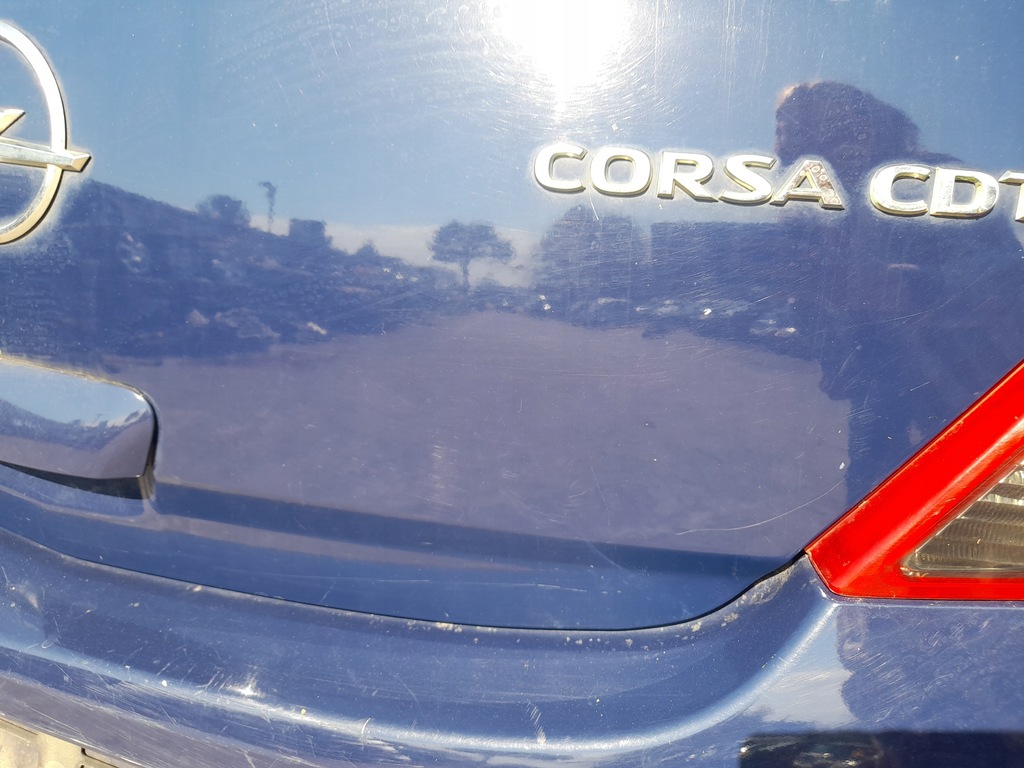 фото №9, Opel corsa d кришка багажника багажника задня задня z20z 4du