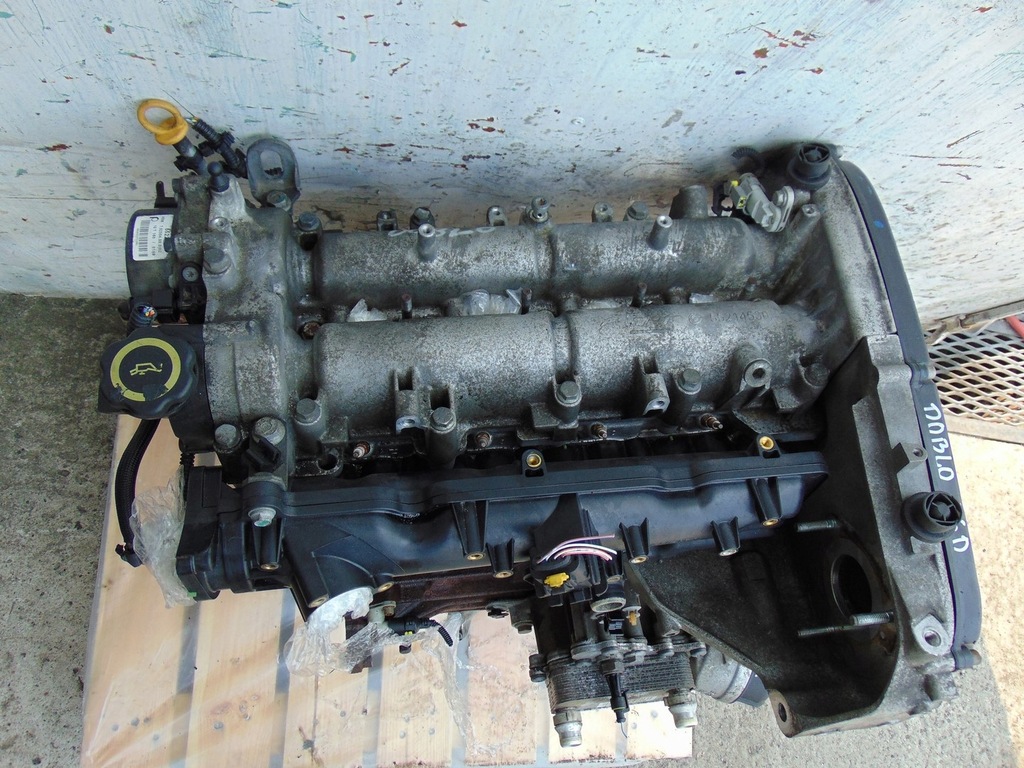 фото №8, Двигатель блок двигателя fiat doblo ii 2010-2015 1.6 mtj 198a3000