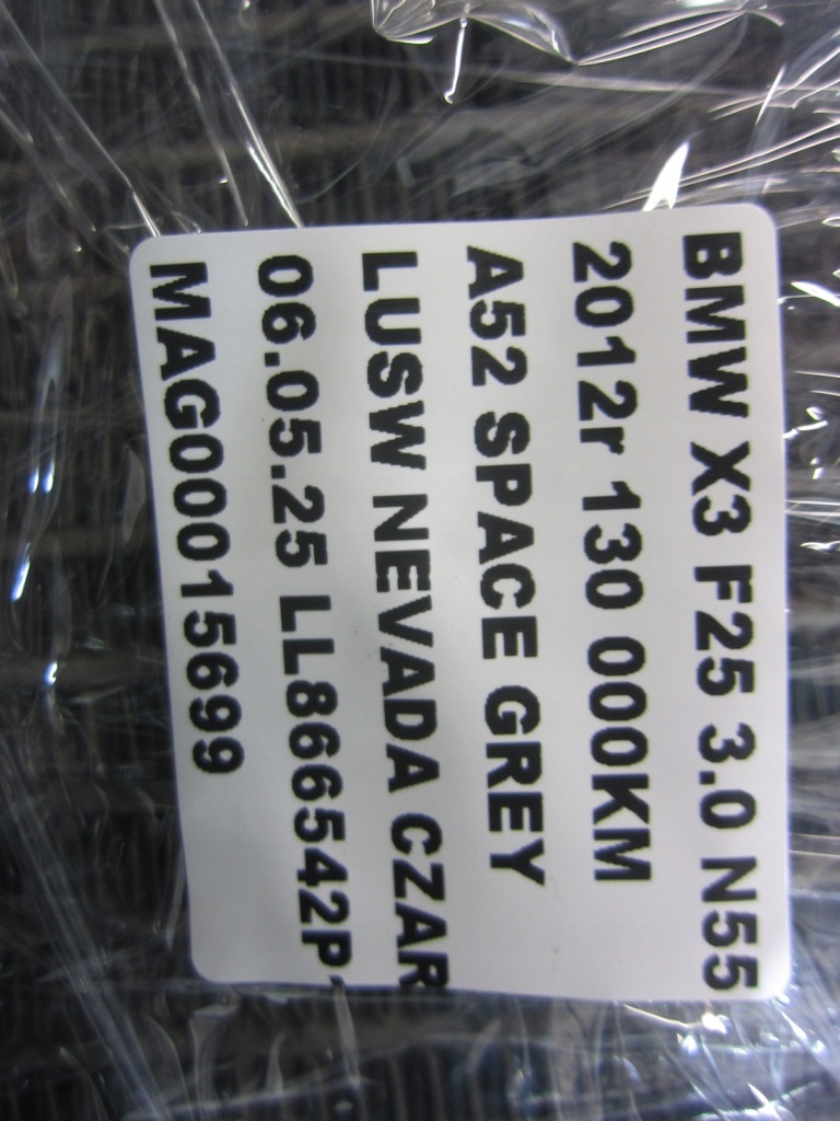 фото №8, Bmw x3 f25 x4 f26 n55 306km радиатор масла провода 17217603246 7601537