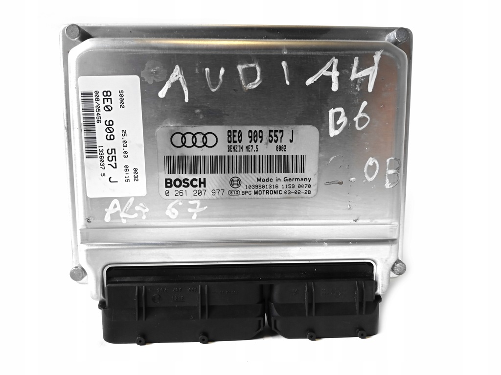фото №1, Бортовий комп'ютер audi a4 b6 2.0 8e0909557j
