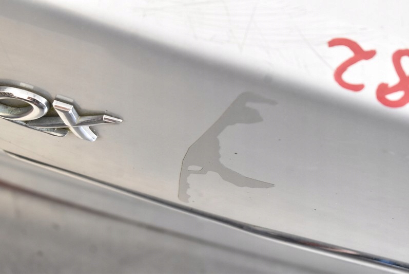 фото №4, Крышка багажника багажника задняя задняя серебристая nissan maxima a33 00-05