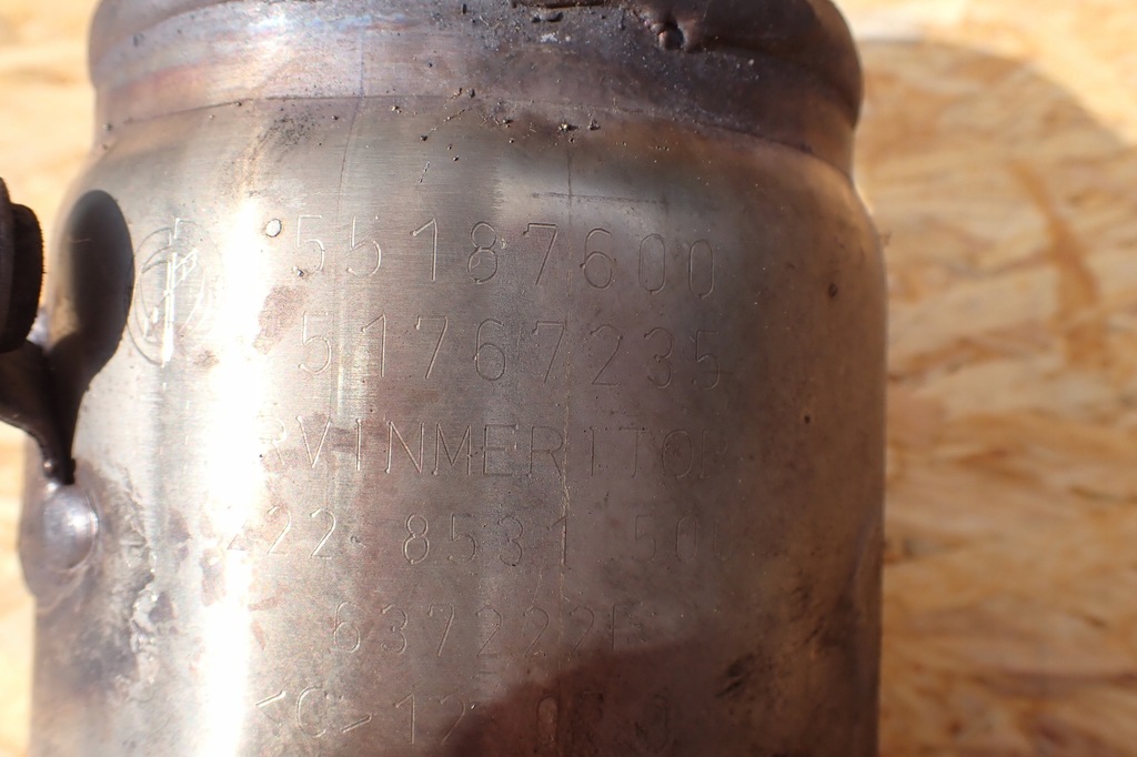 фото №7, Dpf fiat suzuki sx4 1,9 ddis 4x4 06- каталізатор