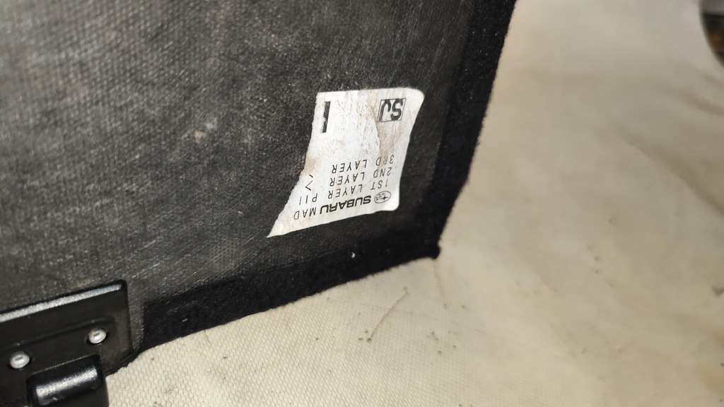 фото №6, Пол обшивка багажника subaru forester v 20r