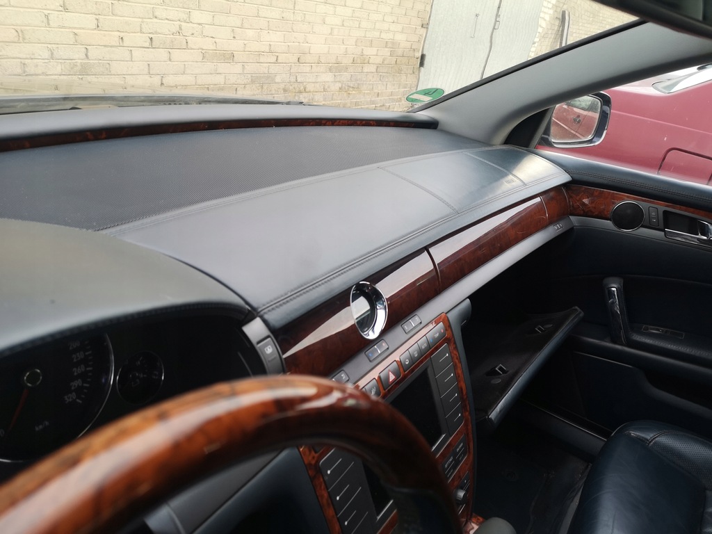 фото №16, Сиденья салон приборная панель granat vw phaeton europa вентилируемый