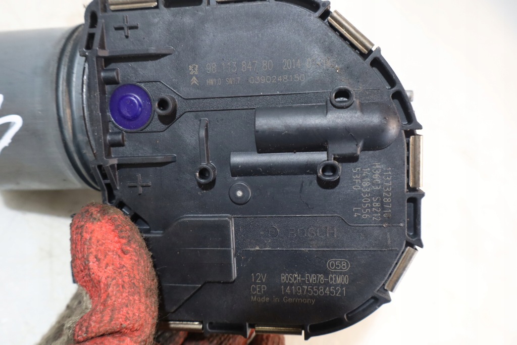 фото №4, Моторчик дворник перед левый c4 picasso ii