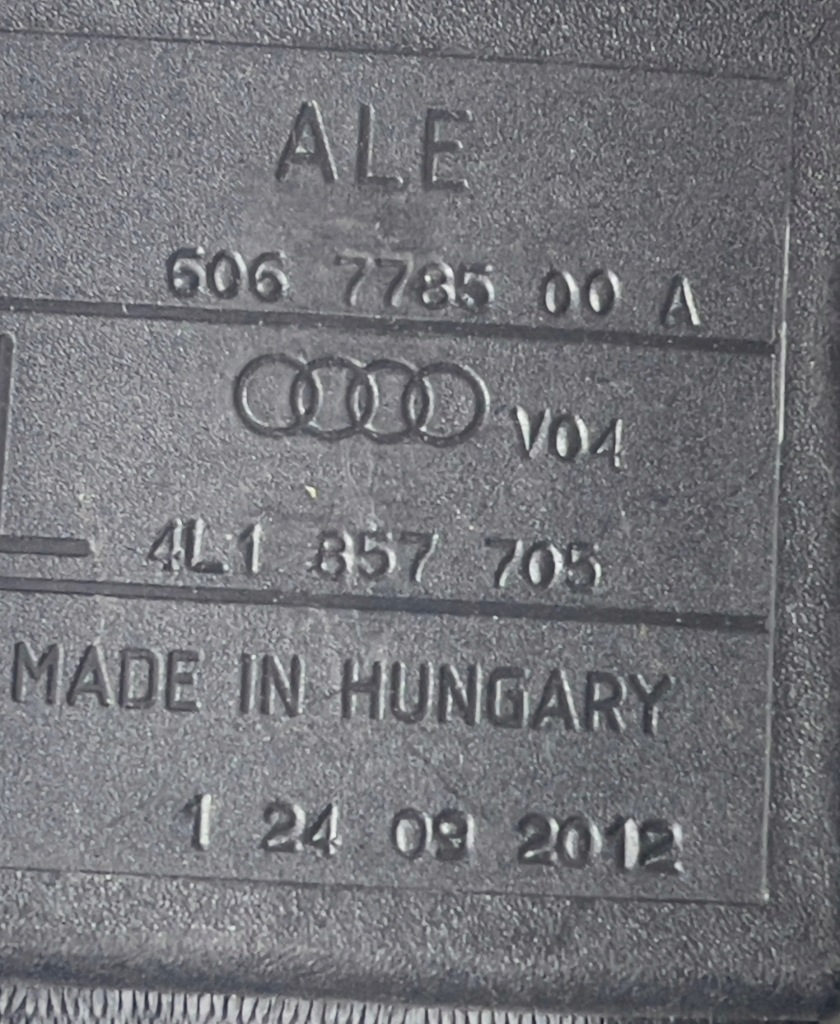 $ ремень безопасности левое  перед audi q7 4l Цена