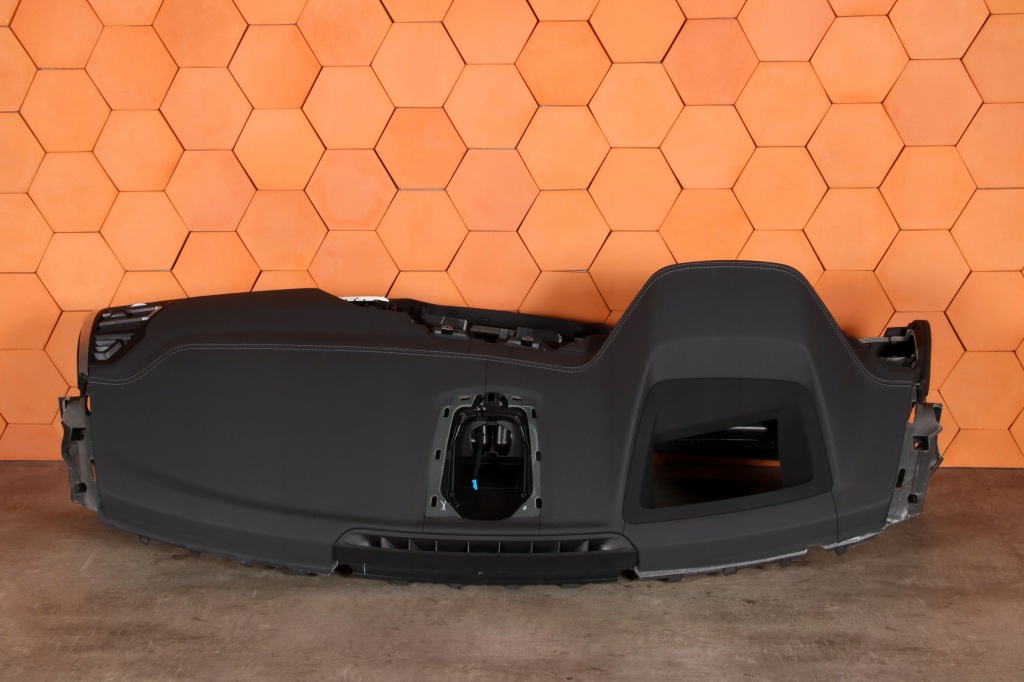 фото №8, Bmw x3 g01 x4 g02 lci панель приладів приладова панель  шкіра сіра nić head up