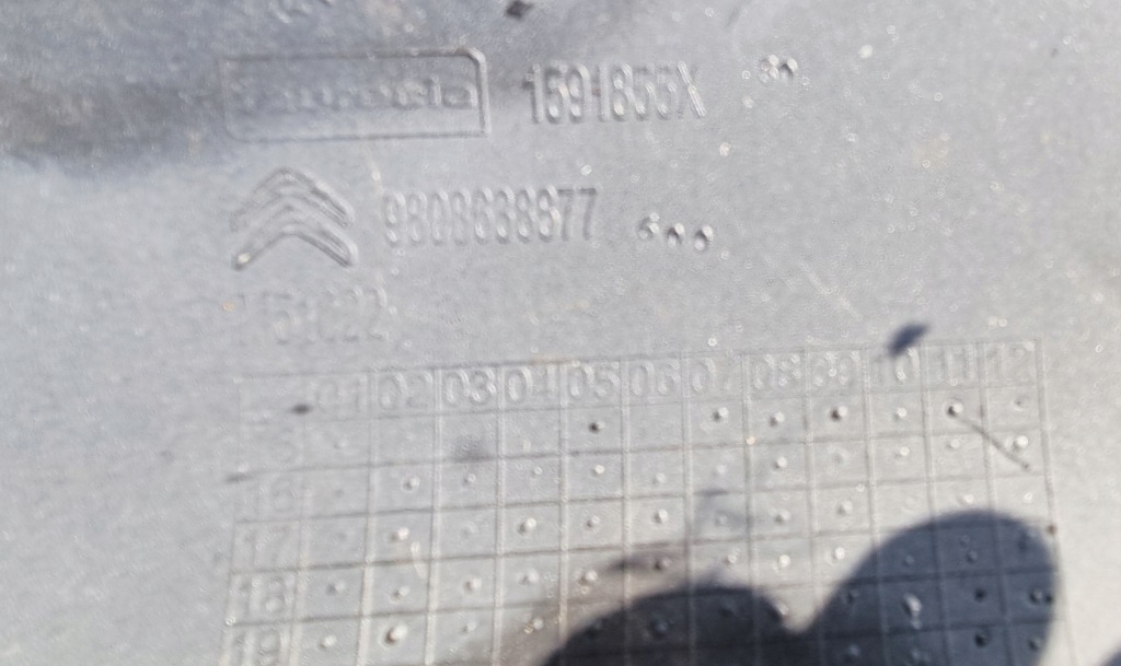 фото №11, Citroen jumpi jumpy 3 iii 4 iv 16 2016- бампер перед передній решітка радіатора решітка радіатора