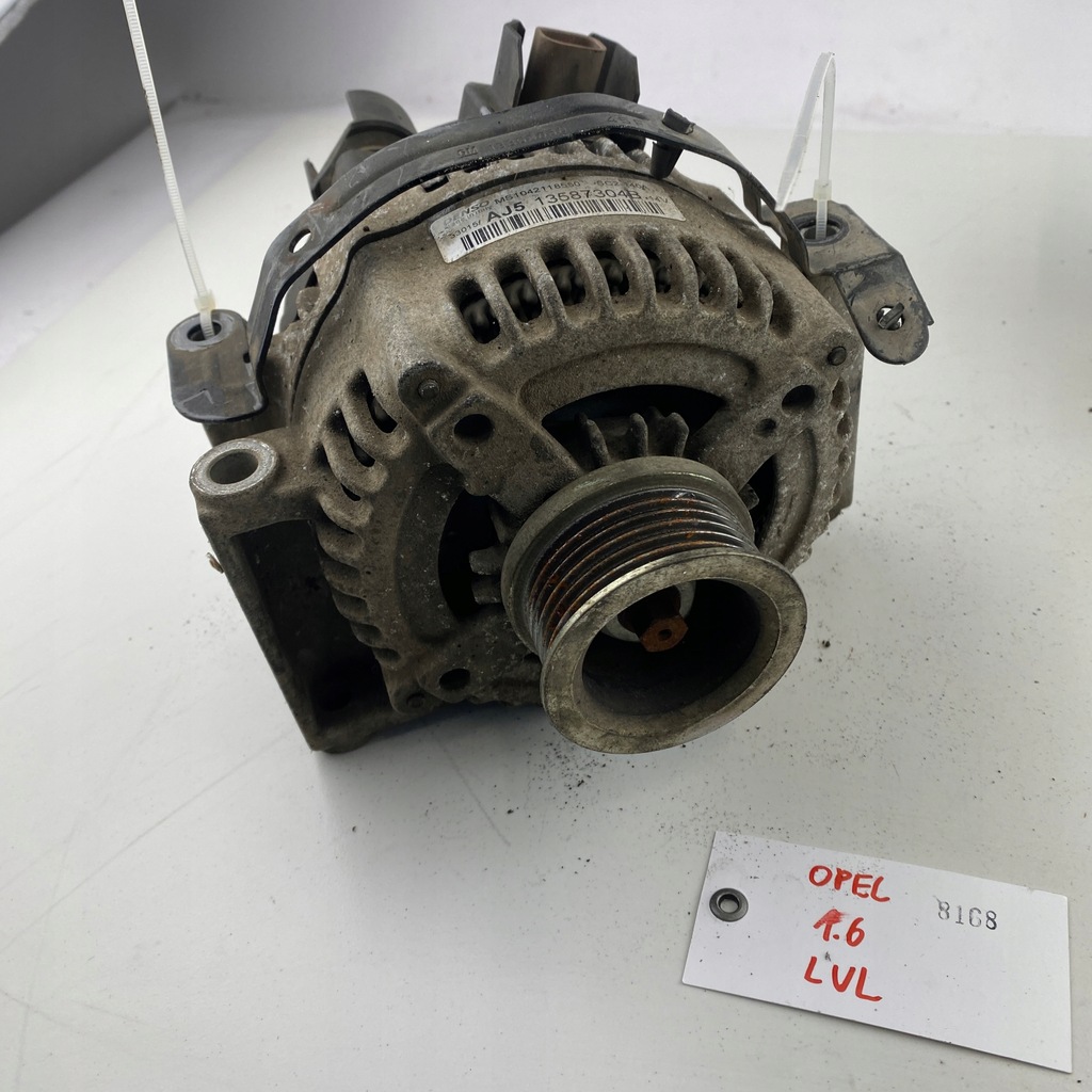 фото №6, Генератор opel chevrolet cruze trax astra insignia zafira mokka 1.6 cdti