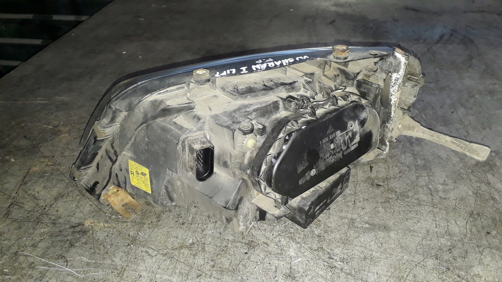 фото №6, Лампа правая перед vw sharan mk1 lift