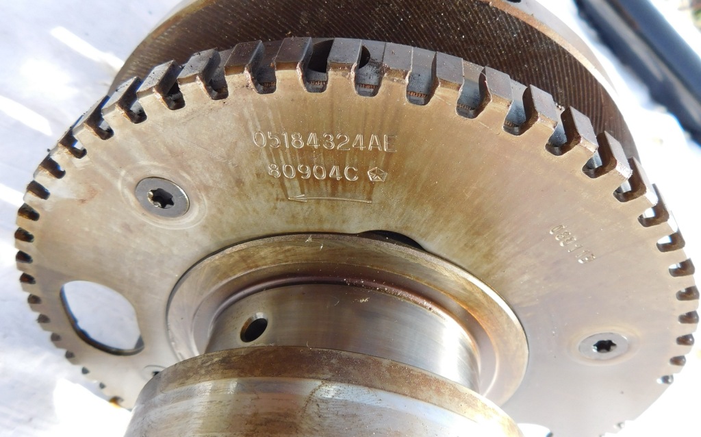 Dodge charger 11-14r 3.6 v6 wał колінчастий 05184249af 05184324ae Недорого