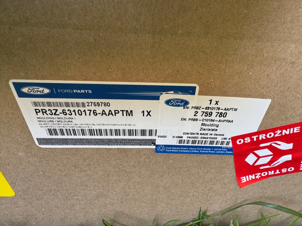 Ford mustang vii 7 2024 накладка поріг поріг накладка права ліва 5.0 gt Зі Шроту