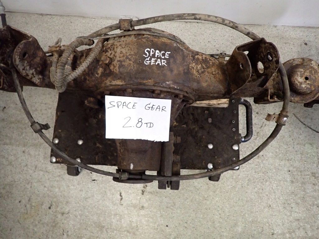 фото №7, Mitsubishi space gear l400 2.8td мост задний 4wd