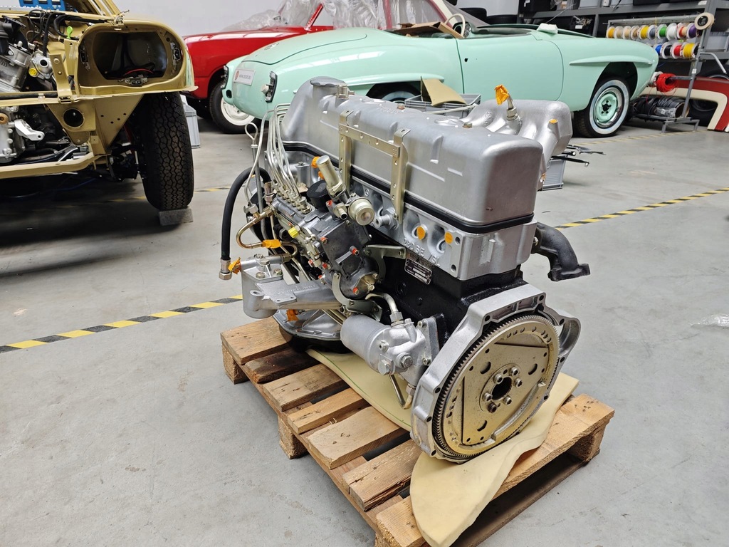 фото №7, Двигатель mercedes-benz m130 2.8l – po pełnej odbudowie | w113 pagoda 280sl