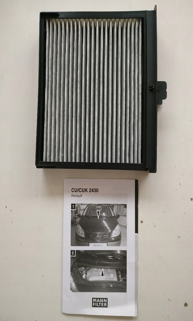 фото №9, Фільтр салонний mann-filter cuk 2430 cuk2430