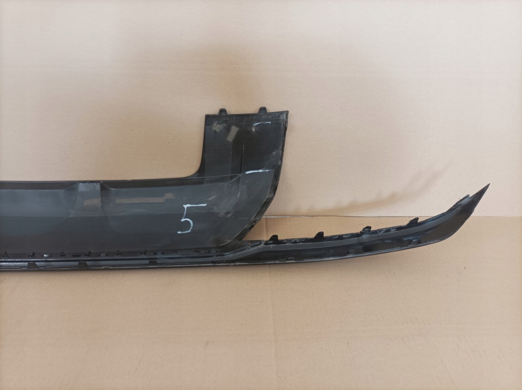 фото №8, Audi q7 s-line спойлер накладка бампера задняя 4m0807568b