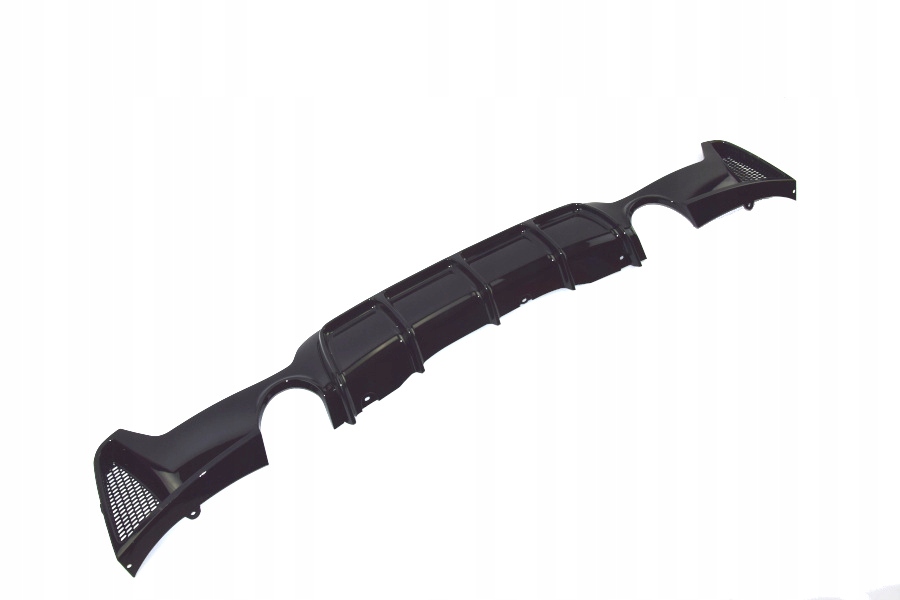 фото №9, Диффузор бампера заднего do bmw 4 f32 f33 f36 abs глянцевый black sobmart