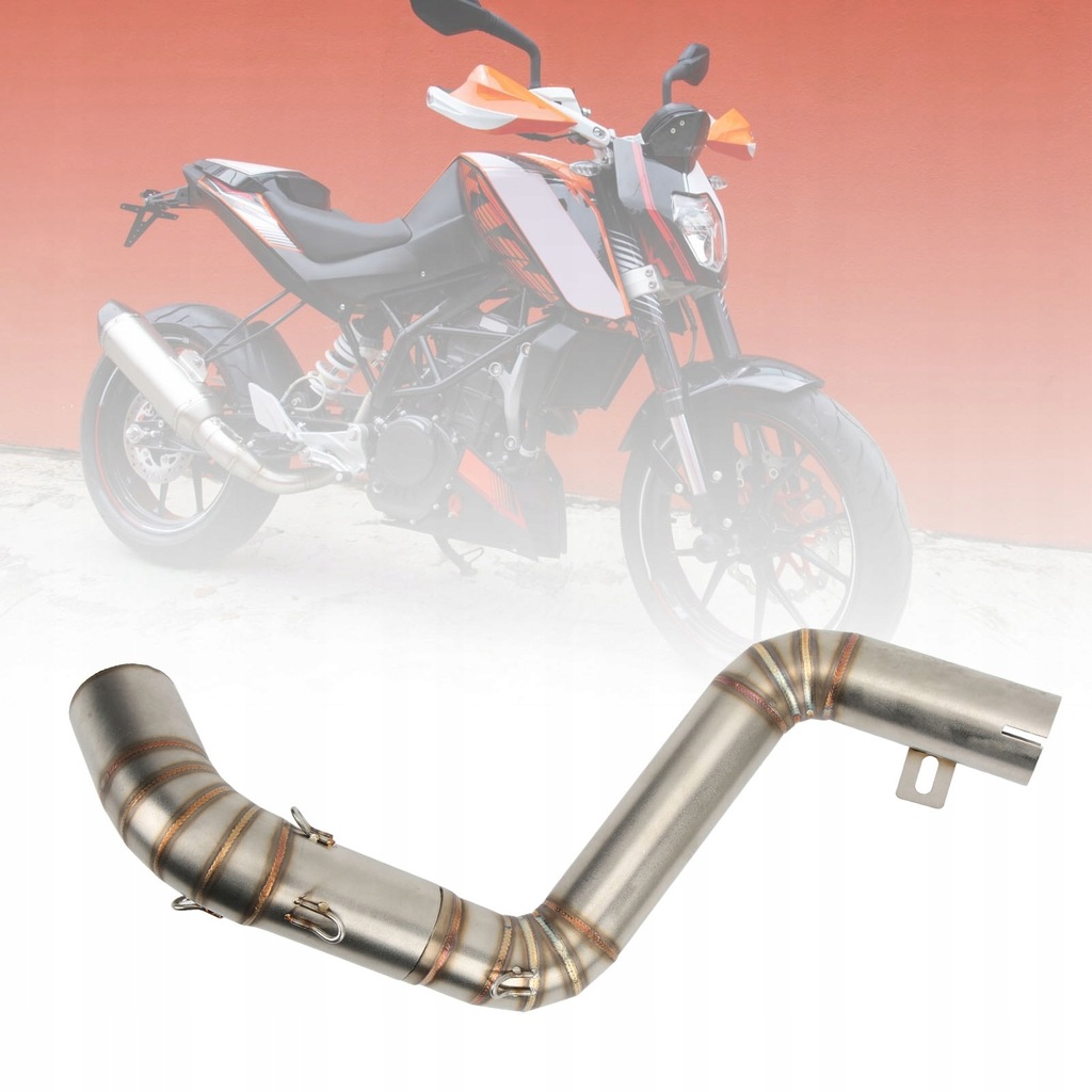 фото №16, Труба средняя трубы выпускной motocykla труба