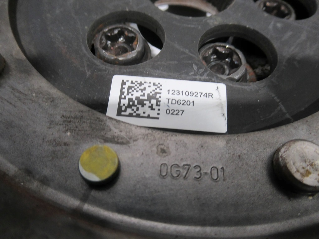 фото №5, Колесо маховик renault megane iv 1.6 tce