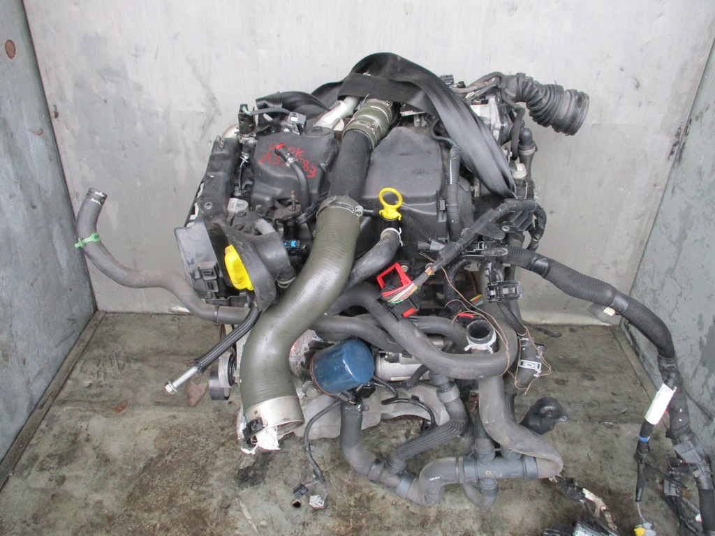 фото №1, Двигатель renault talisman 1.5 dci k9kf647 continental 139tys. km