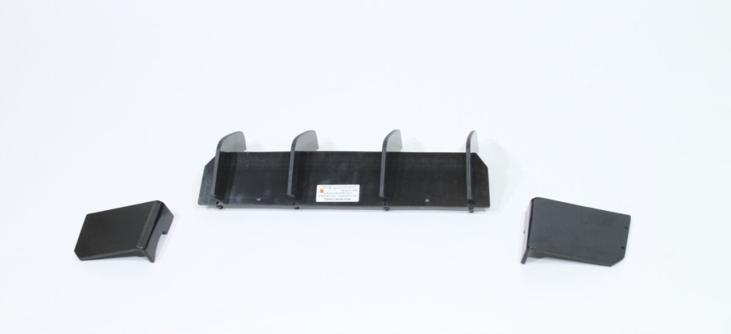 Купить Sport задний бампер диффузор addon with ribs / fins do opel corsa e opc