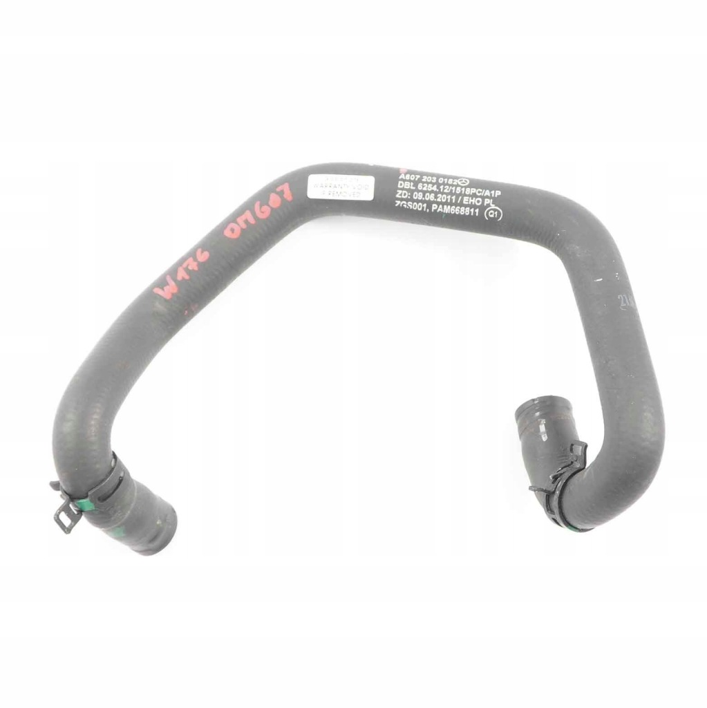 фото №1, Mercedes w176 шланг патрубок труба води a6072030182