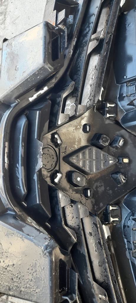 фото №11, Решётка радиатора решётка радиатора решётка средняя renault clio iv оригинал