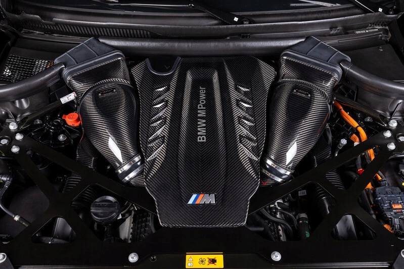 фото №6, Bmw f9x x5m/x6m, g09 xm, x5/x7 m60i lci впуск turbo карбон eventuri