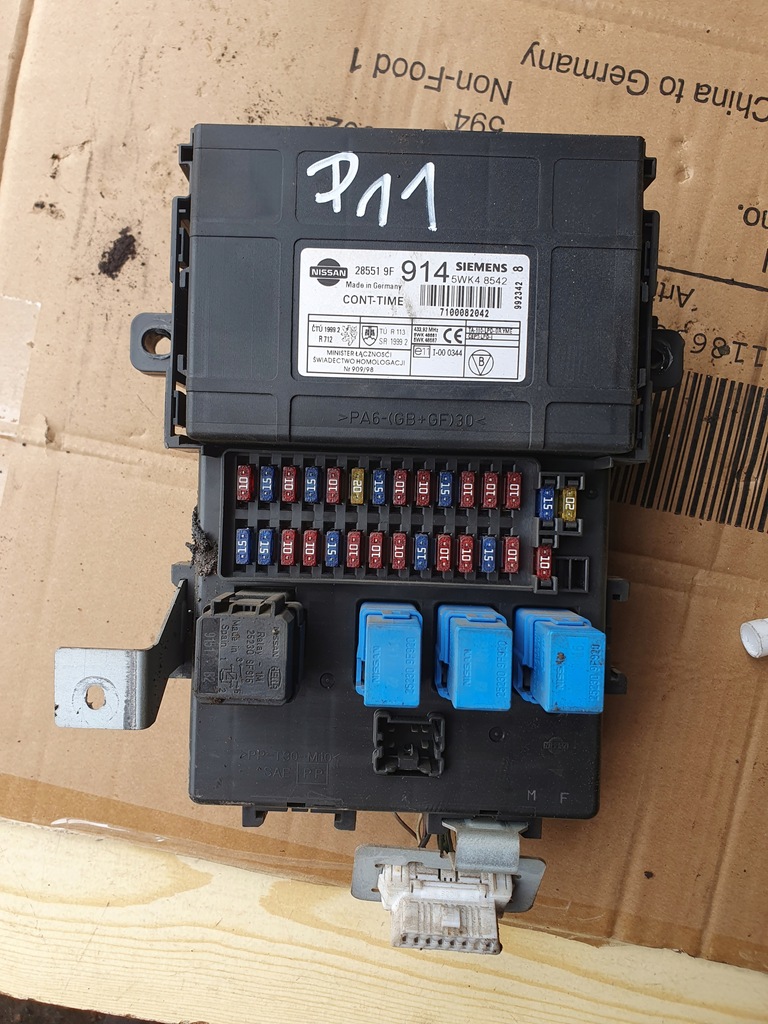 фото №11, Лента pod руль лента поворота nissan primera p11 2000 r 1.6 sedan