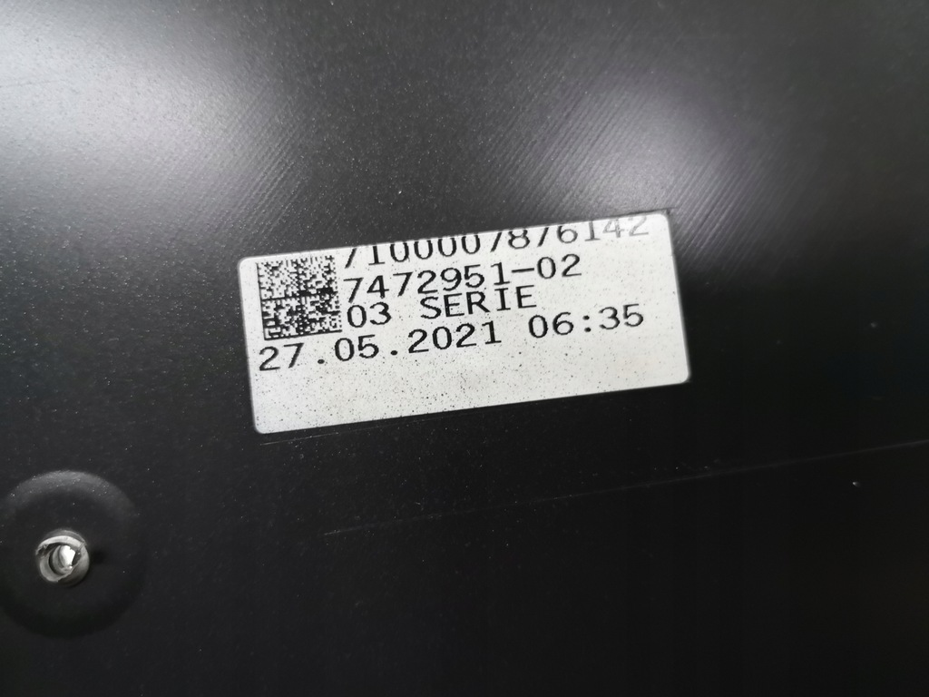 фото №9, Накладка молдинг бампера bmw i3 lift задняя