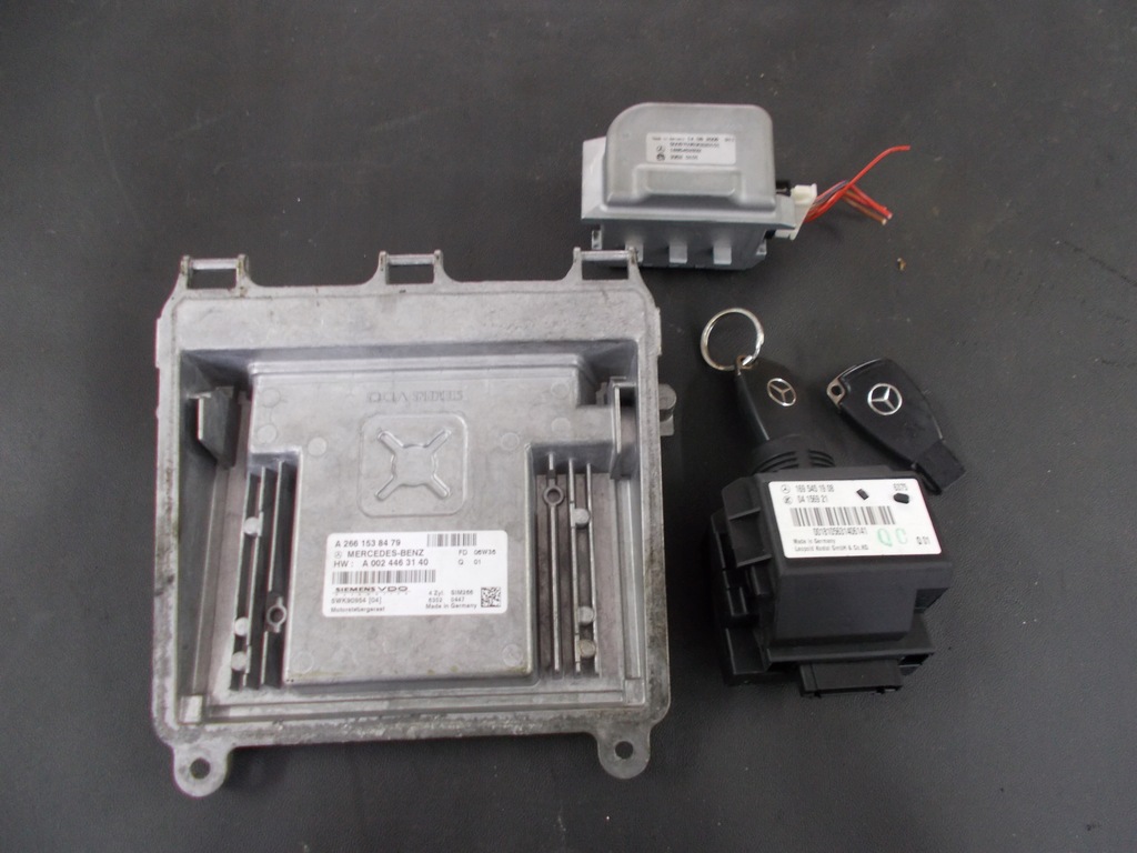 фото №1, Набор стартовый mercedes w169 1.5b