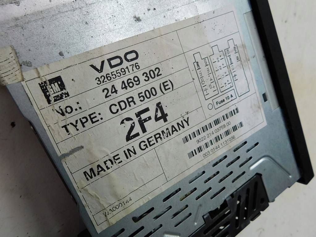 фото №4, Opel vectra b 2001r радио заводской 326559176