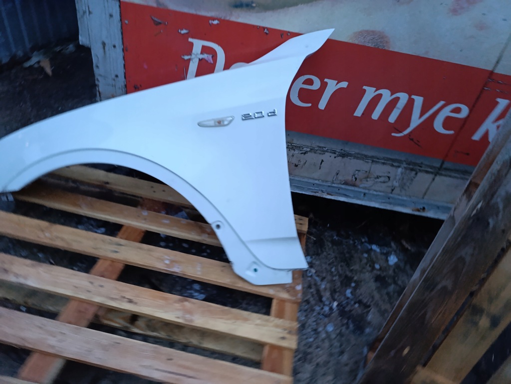 фото №9, Крила лівий перед лівий передній bmw x3 e83 a300 alpinweiss