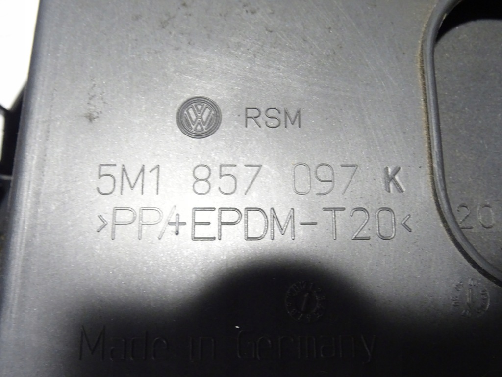 фото №8, Бардачок пассажира перед передний правый vw golf v 5 + plus 5m0 5m1857097k