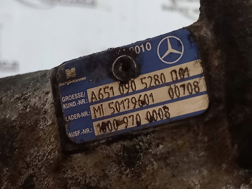 Sprinter w906 2.2 cdi biturbo 651955 турбонагнітач a6510905280 mi50179601 Зі Шроту
