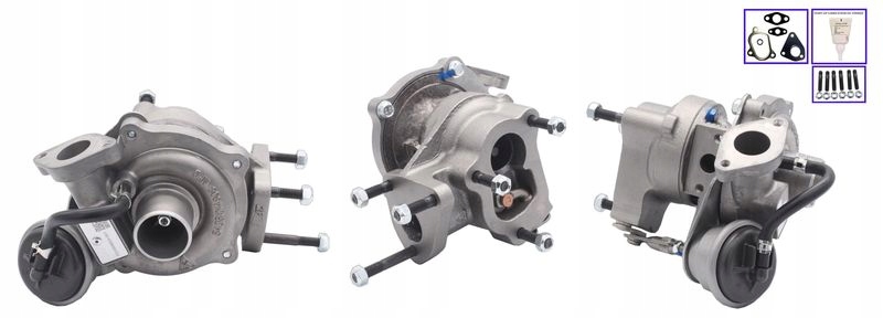 фото №10, Турбина turbo турбонагнетатель lancia musa 1.3 d multijet 70 km 54359700005