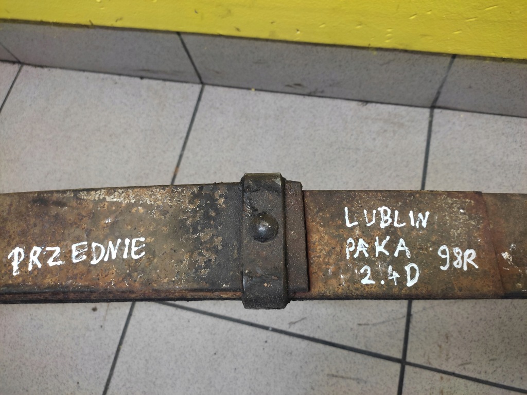 фото №6, Daewoo lublin i 2.4 d рессора перед