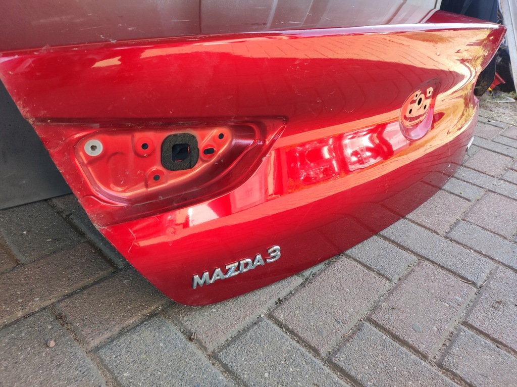 фото №11, Крышка багажника задняя задняя mazda 3 iv bp 2019-24 sedan