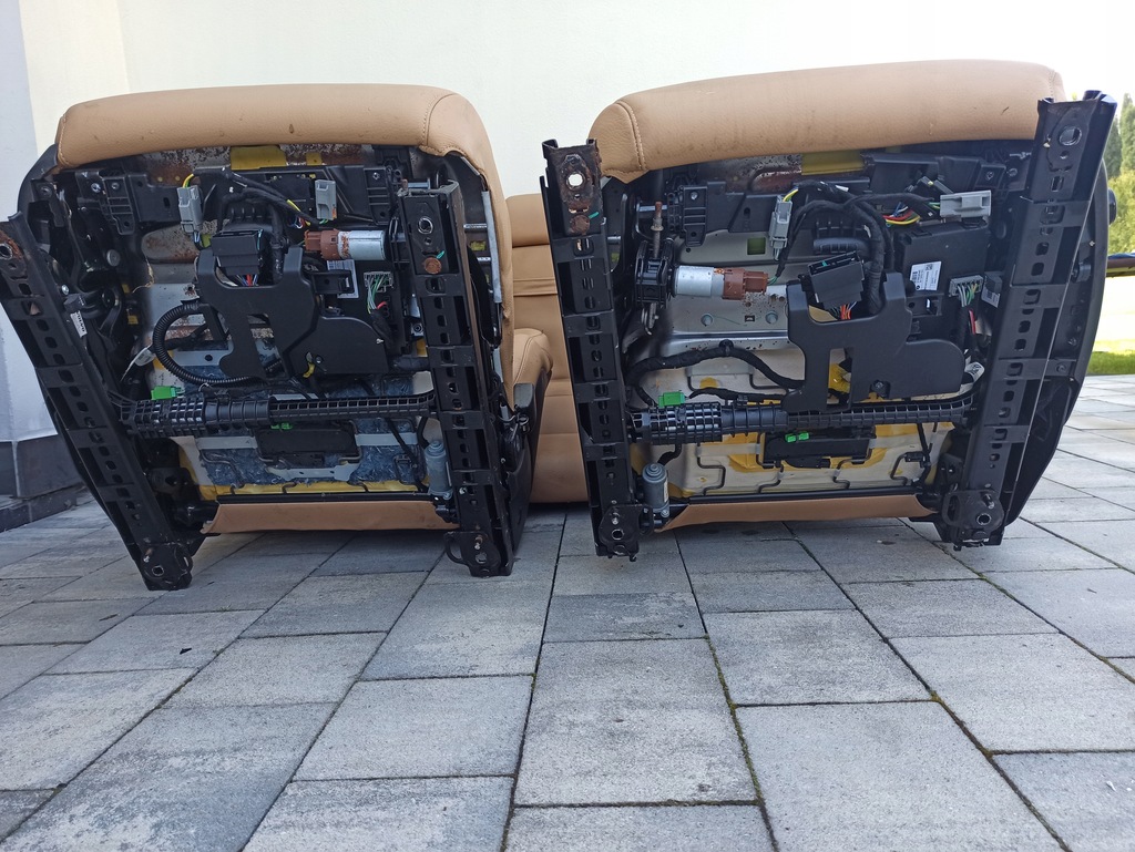 фото №7, Сиденья заднее сиденье коричневый кожа volvo s90 long l541 2017-