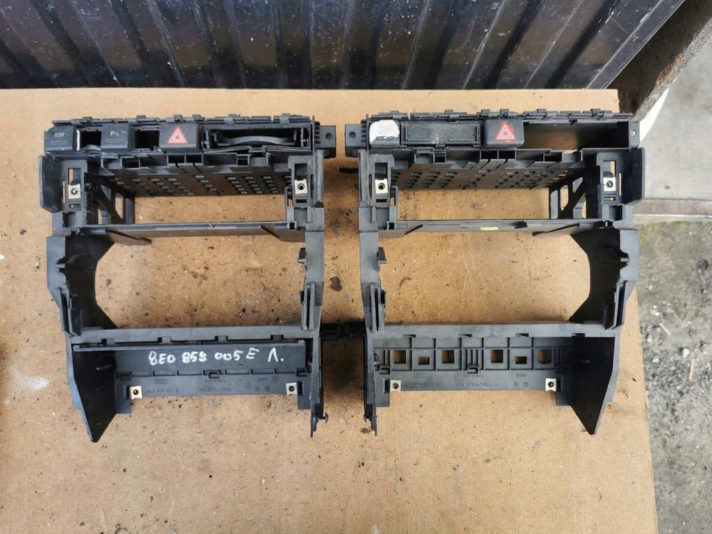 фото №1, Рамка корпус кишеня корзина радіо панелі audi a4 b6 8e b7 8e0858005e