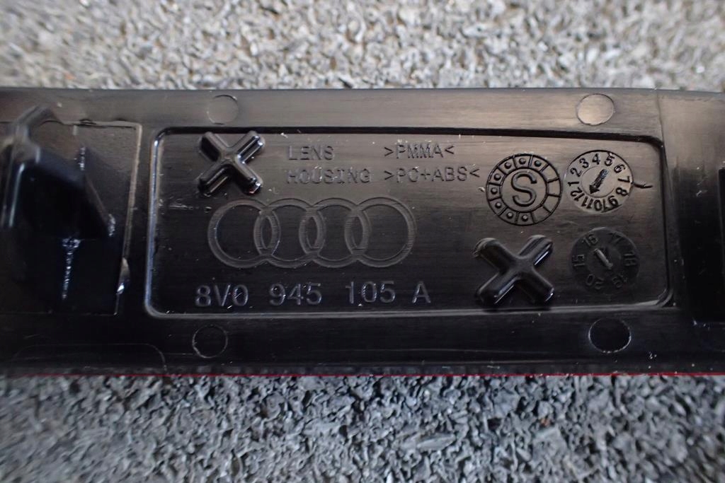 фото №4, Відбивач бампера лівий задня audi a3 13- 8v