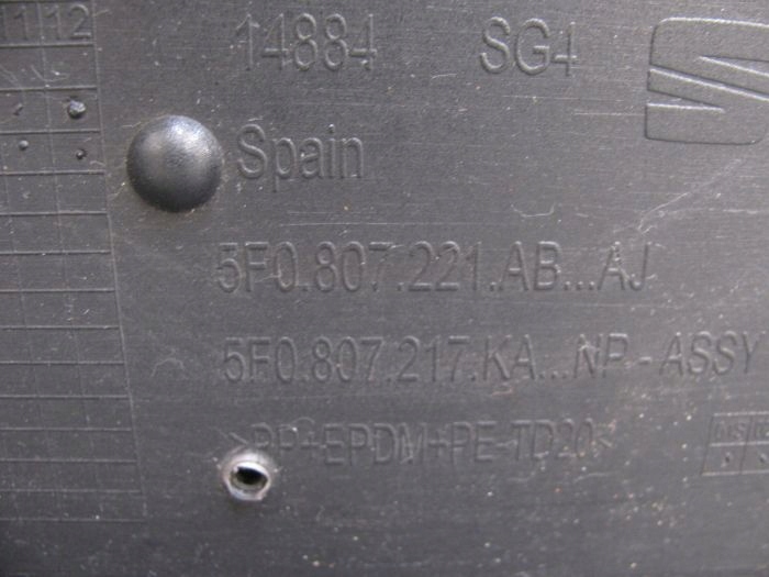 фото №13, Seat leon cupra бампер перед 4xpdc 5f0807221ab