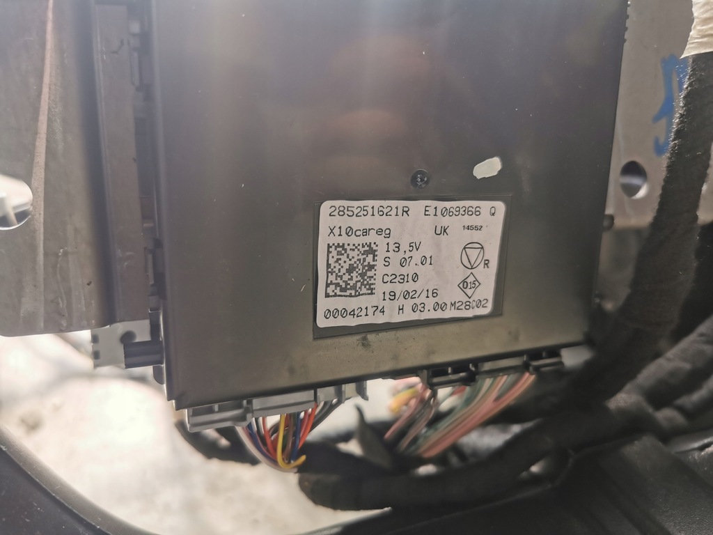 фото №7, Отопитель каркас жгут панели renault zoe komple