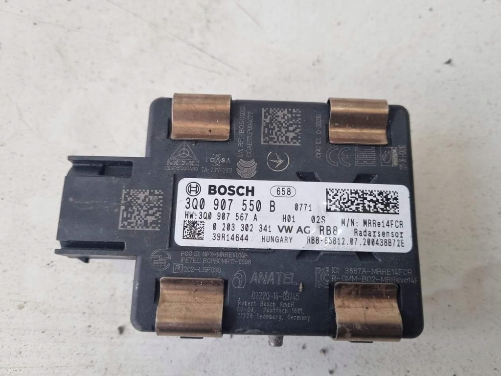 фото №1, Vw audi skoda seat 3q0 радар acc 3q0907550 b