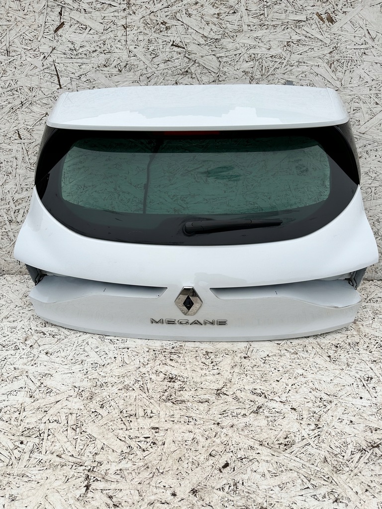 фото №1, Megane iv hb кришка багажника задня задня білий tf 369