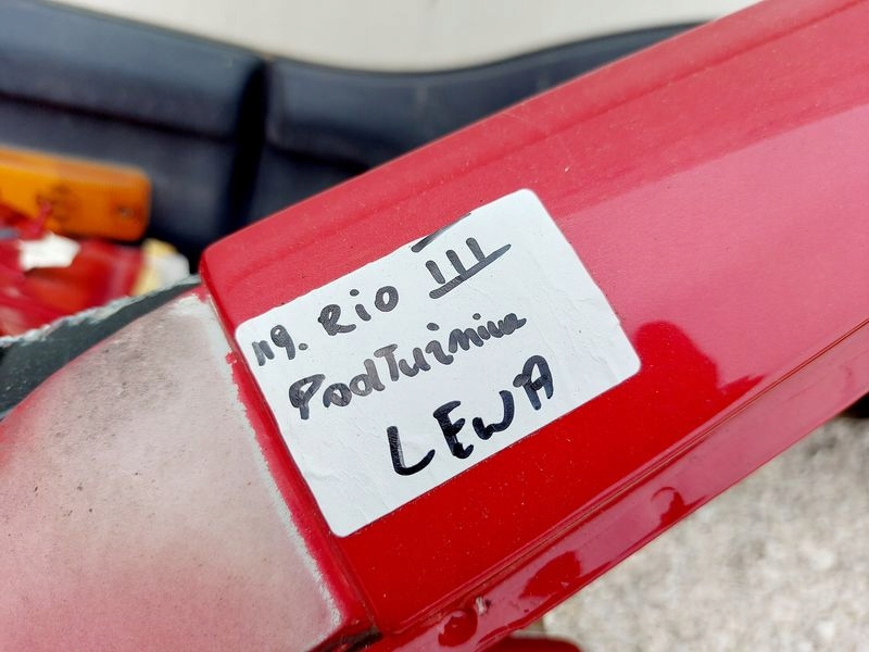 фото №6, Rio iii лонжерон ліва перед підкрилок лівий чверть